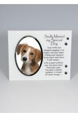 Sadly Missed My Special Dog Frame